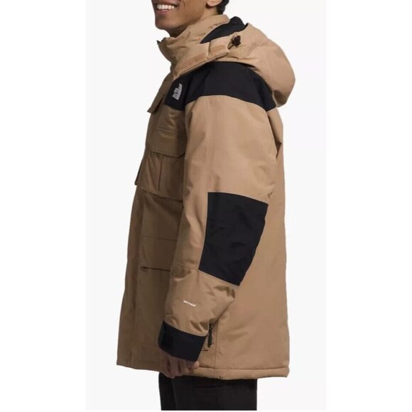 The North Face Coldworks Water Repellent Hooded Parka 600 Down ALMOND BUTTER XXL - Picture 2 of 5